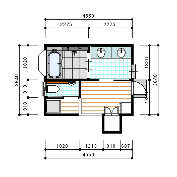 間取り図after