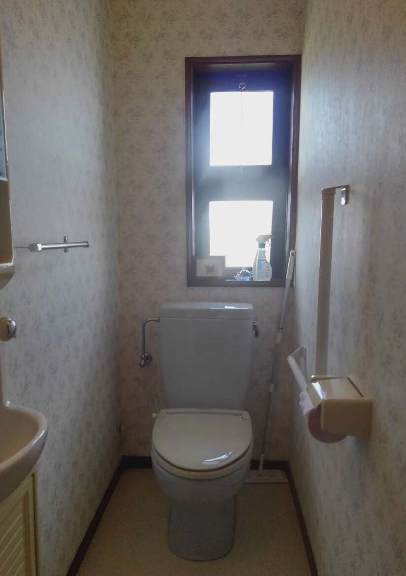 お洒落な北欧風♪2階のトイレbefore