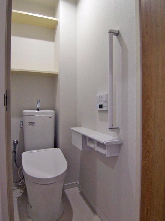 お手入れカンタン&エコなトイレafter
