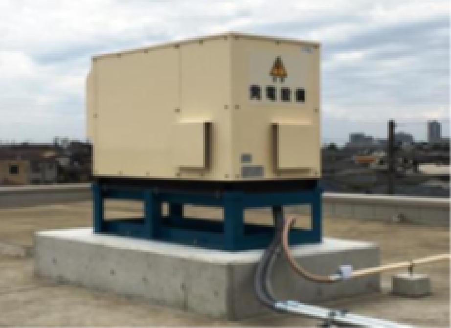 ＬＰガス発電機本体