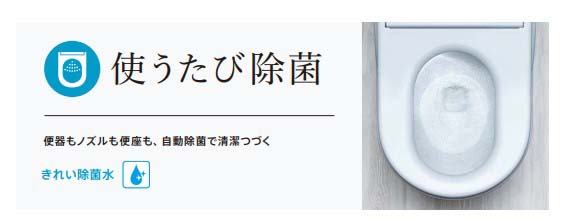 TOTO ３つのびっくリーン技術