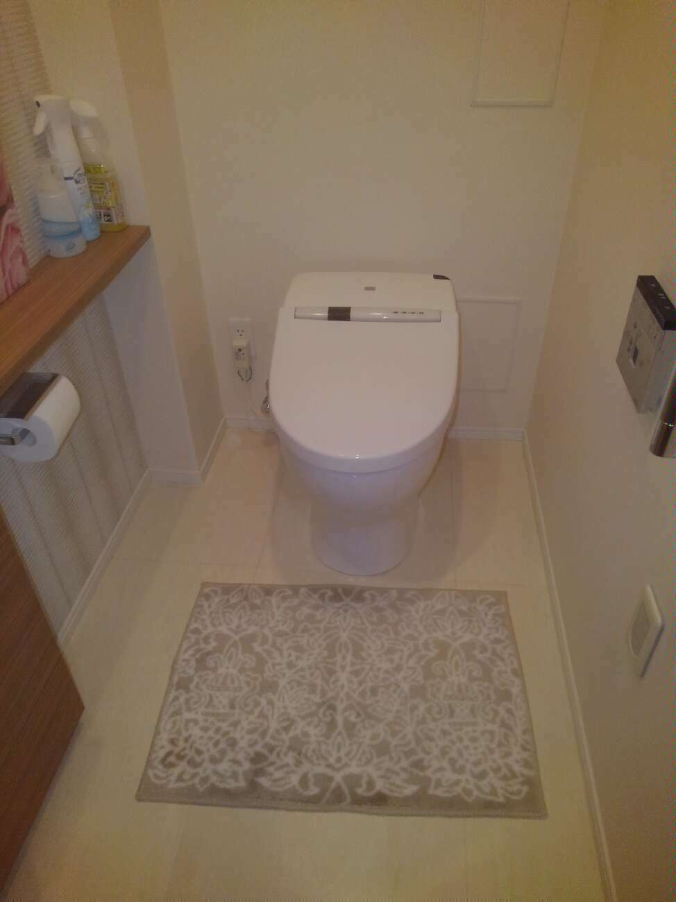 不具合の相談からラグジュアリーなトイレに変身before