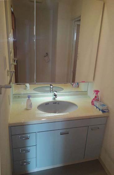 フロートタイプを選んだきっかけは床下点検口before